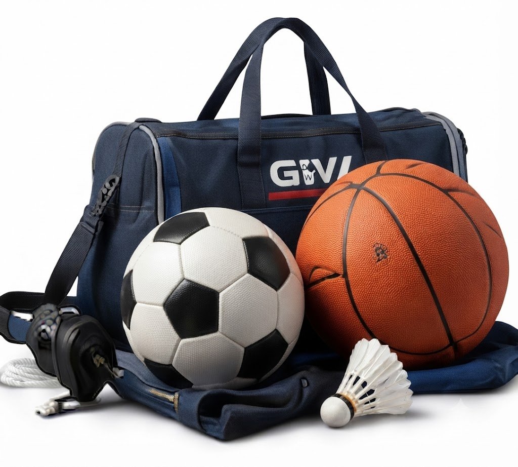 Sports Bag and Equipment
